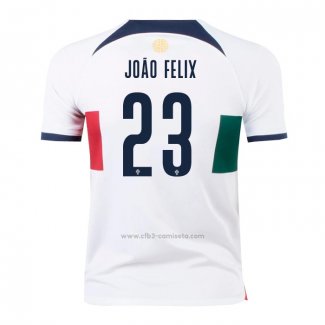 Camiseta Portugal Jugador Joao Felix Segunda 2022