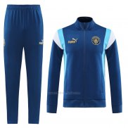 Chandal de Chaqueta del Manchester City 2023-2024 Azul