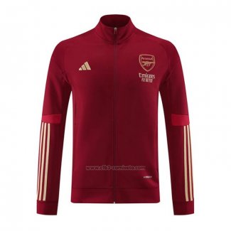 Chaqueta del Arsenal 2023-2024 Rojo Oscuro