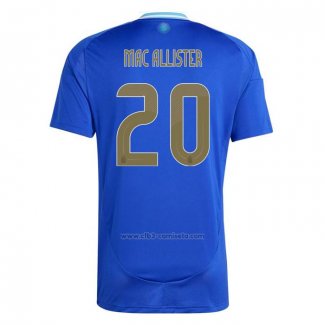 Camiseta Argentina Jugador Mac Allister Segunda 2024