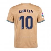 Camiseta Barcelona Jugador Ansu Fati Segunda 2022-2023