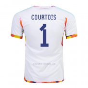 Camiseta Belgica Jugador Courtois Segunda 2022