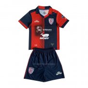 Camiseta Cagliari Calcio Primera Nino 2023-2024