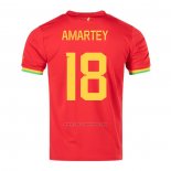Camiseta Ghana Jugador Amartey Segunda 2022