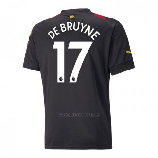 Camiseta Manchester City Jugador De Bruyne Segunda 2022-2023