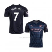 Camiseta Manchester City Jugador Sterling Segunda 2020-2021