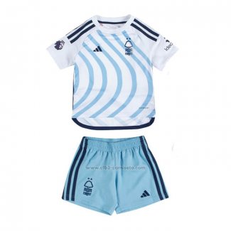 Camiseta Nottingham Forest Segunda Nino 2023-2024