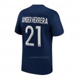 Camiseta Paris Saint-Germain Jugador Ander Herrera Primera 2022-2023