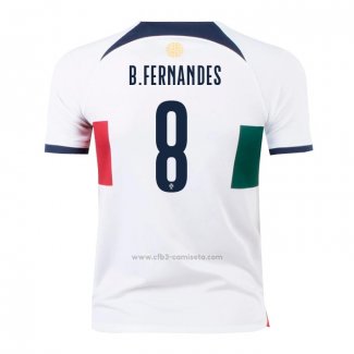 Camiseta Portugal Jugador B.Fernandes Segunda 2022