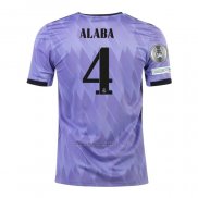 Camiseta Real Madrid Jugador Alaba Segunda 2022-2023