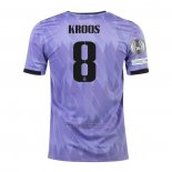 Camiseta Real Madrid Jugador Kroos Segunda 2022-2023