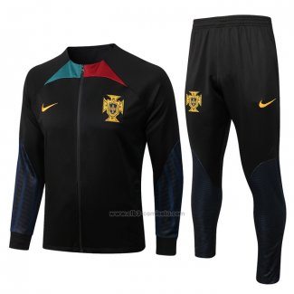 Chandal de Chaqueta del Portugal 2022-2023 Negro