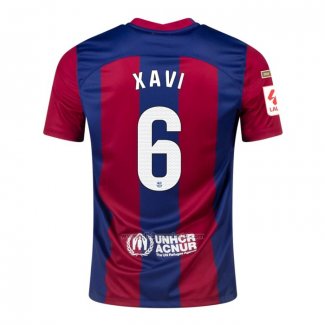 Camiseta Barcelona Jugador Xavi Primera 2023-2024