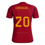 Camiseta Espana Jugador Carvajal Primera 2022