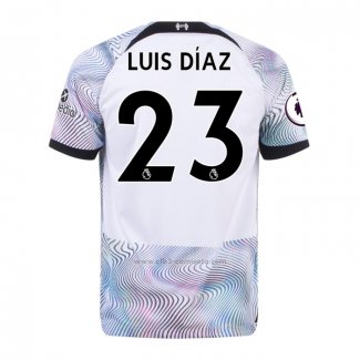 Camiseta Liverpool Jugador Luis Diaz Segunda 2022-2023