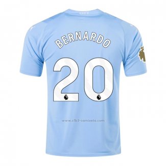 Camiseta Manchester City Jugador Bernardo Primera 2023-2024
