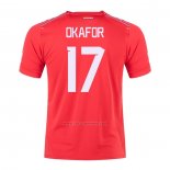 Camiseta Suiza Jugador Okafor Primera 2022