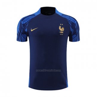 Camiseta de Entrenamiento Francia 2022-2023 Azul