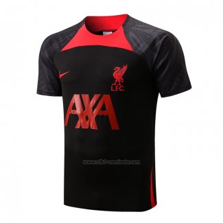 Camiseta de Entrenamiento Liverpool 2022-2023 Negro