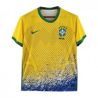 Tailandia Camiseta Brasil Special 2022 Amarillo