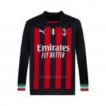 Camiseta AC Milan Primera Manga Larga 2022-2023