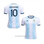 Camiseta Argentina Jugador Maradona Primera 2019
