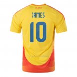 Camiseta Colombia Jugador James Primera 2024