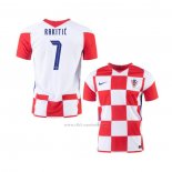 Camiseta Croacia Jugador Rakitic Primera 2020-2021