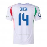Camiseta Italia Jugador Chiesa Segunda 2024-2025