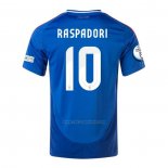 Camiseta Italia Jugador Raspadori Primera 2024-2025