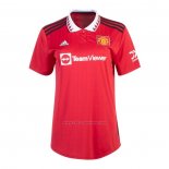 Camiseta Manchester United Primera Mujer 2022-2023