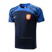 Camiseta de Entrenamiento Paises Bajos 2022-2023 Azul