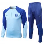 Chandal de Sudadera del Atletico Madrid 2022-2023 Azul