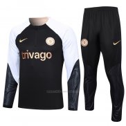 Chandal de Sudadera del Chelsea 2023-2024 Negro