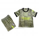 Camiseta AC Milan Tercera Nino 2022-2023