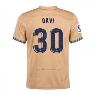 Camiseta Barcelona Jugador Gavi Segunda 2022-2023