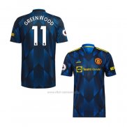 Camiseta Manchester United Jugador Greenwood Tercera 2021-2022