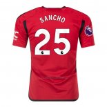 Camiseta Manchester United Jugador Sancho Primera 2023-2024