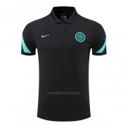 Camiseta Polo del Inter Milan 2022-2023 Negro