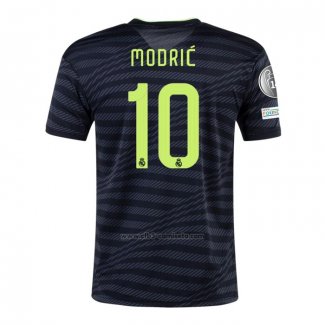 Camiseta Real Madrid Jugador Modric Tercera 2022-2023