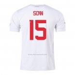 Camiseta Suiza Jugador Sow Segunda 2022