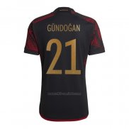 Camiseta Alemania Jugador Gundogan Segunda 2022