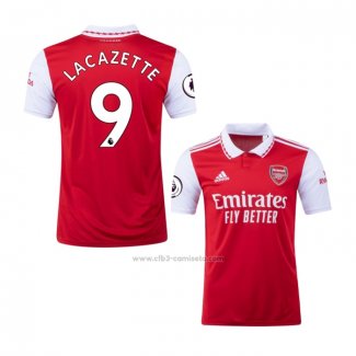 Camiseta Arsenal Jugador Lacazette Primera 2022-2023