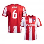 Camiseta Atletico Madrid Jugador Koke Primera 2021-2022