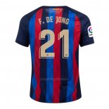 Camiseta Barcelona Jugador F.De Jong Primera 2022-2023