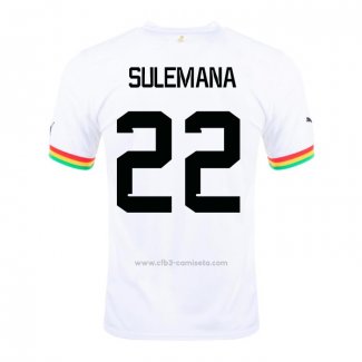 Camiseta Ghana Jugador Sulemana Primera 2022