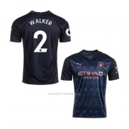 Camiseta Manchester City Jugador Walker Segunda 2020-2021