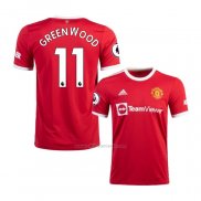 Camiseta Manchester United Jugador Greenwood Primera 2021-2022