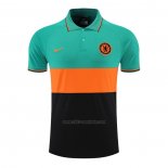 Camiseta Polo del Chelsea 2022-2023 Verde y Naranja