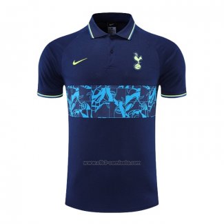 Camiseta Polo del Tottenham Hotspur 2022-2023 Azul Oscuro